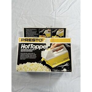 VTG Presto Hot Topper Electric Butter Melter Dispenser w Accessories Tested Work